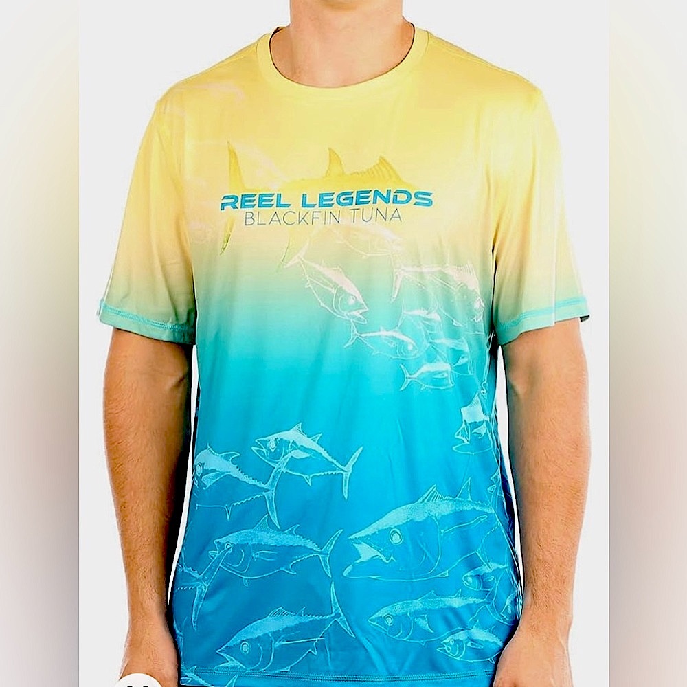 Reel Legends Mens Blackfin Tuna Size M,L,XL